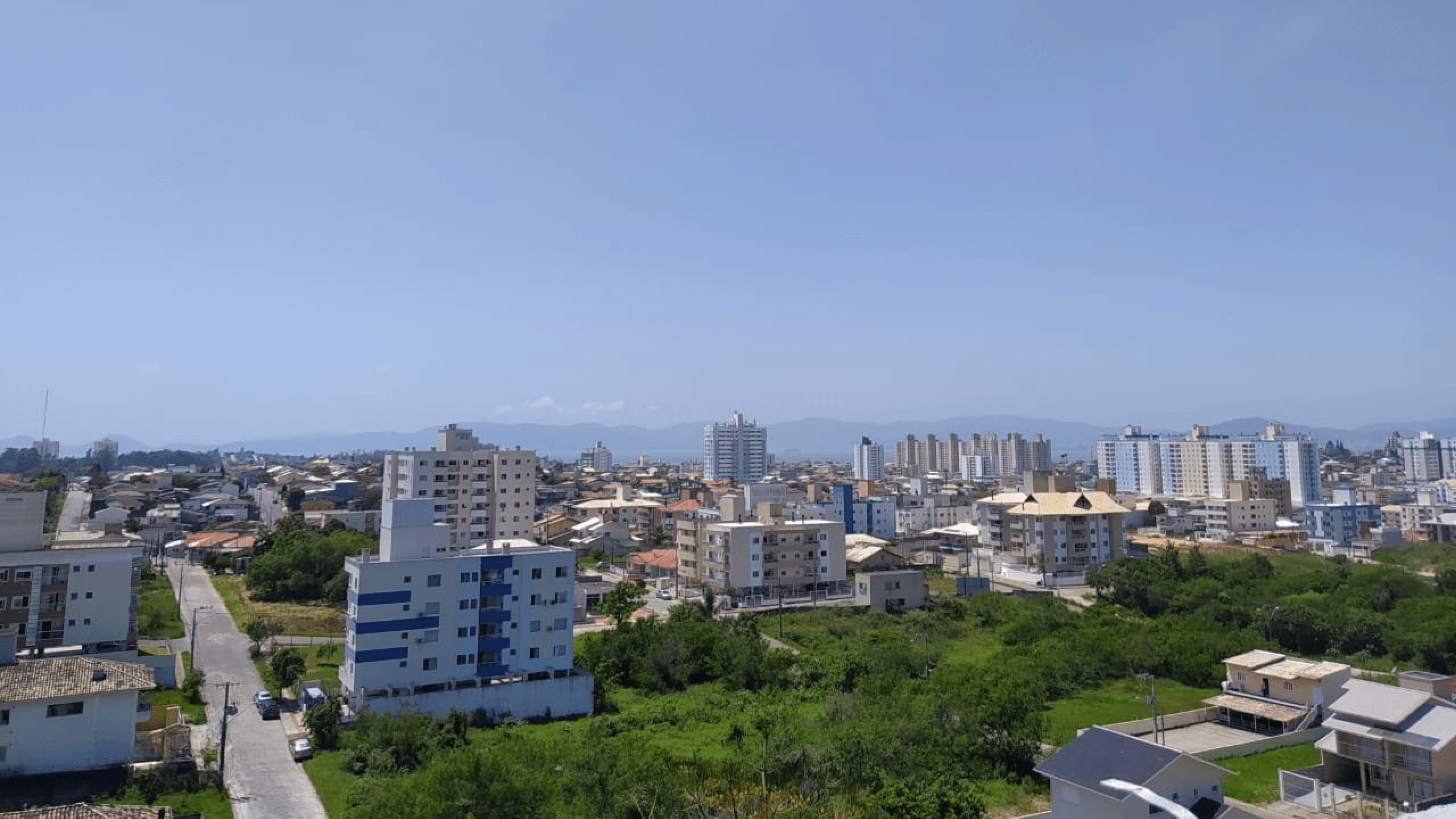 Vista aérea do bairro Areias em Barreiros