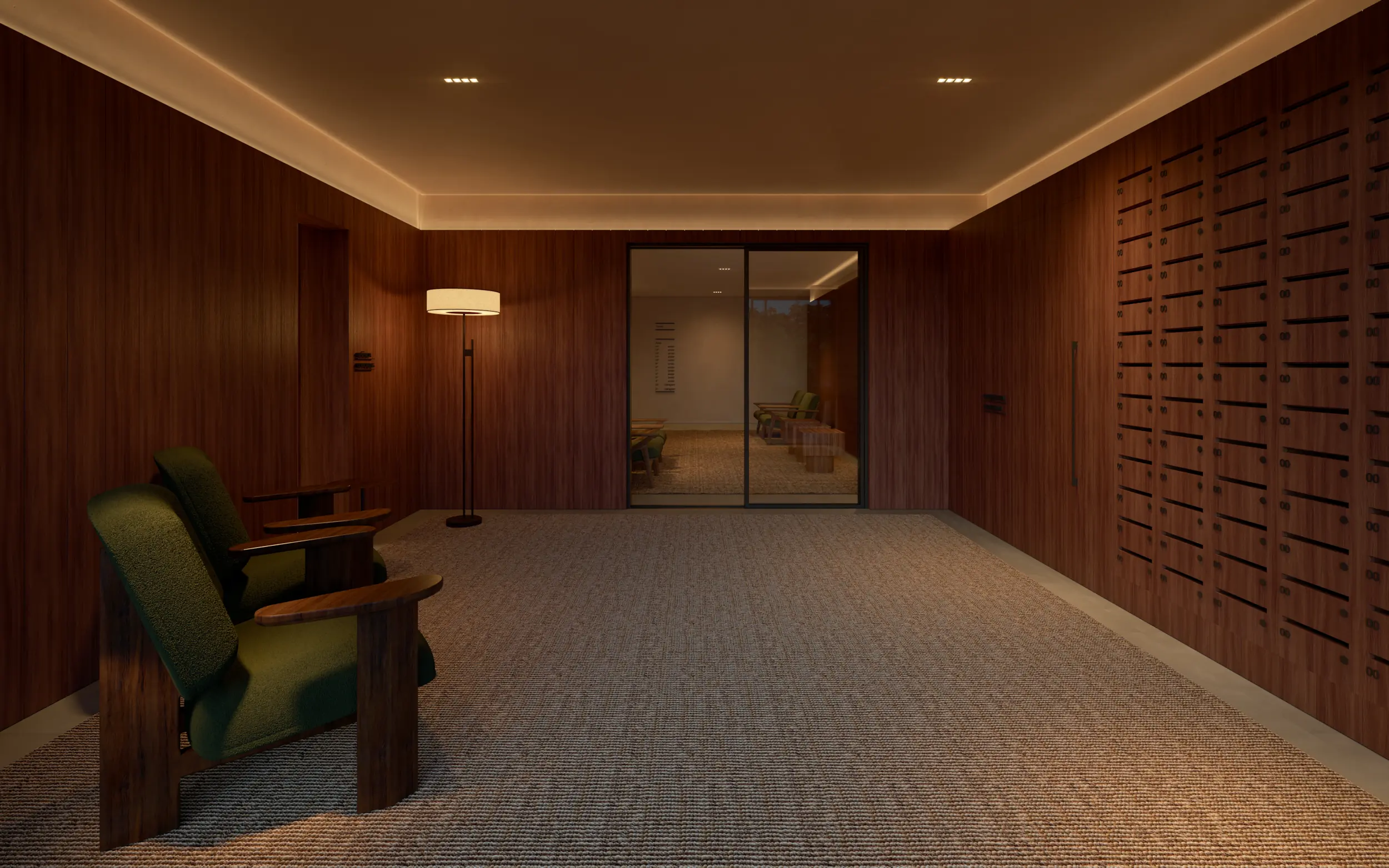 Hall de acesso do Essenza